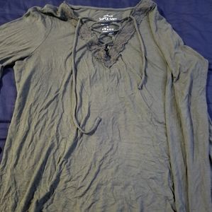 Torrid lace up top